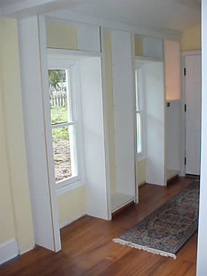 Built In Bookcases. Built in Bookcase Foyer